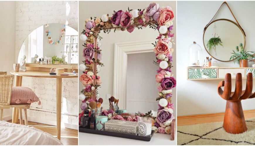 أفكار مرايا مبتكرة تعلمك فن تنسيقها مع ديكور بيتك Ghassan Decor